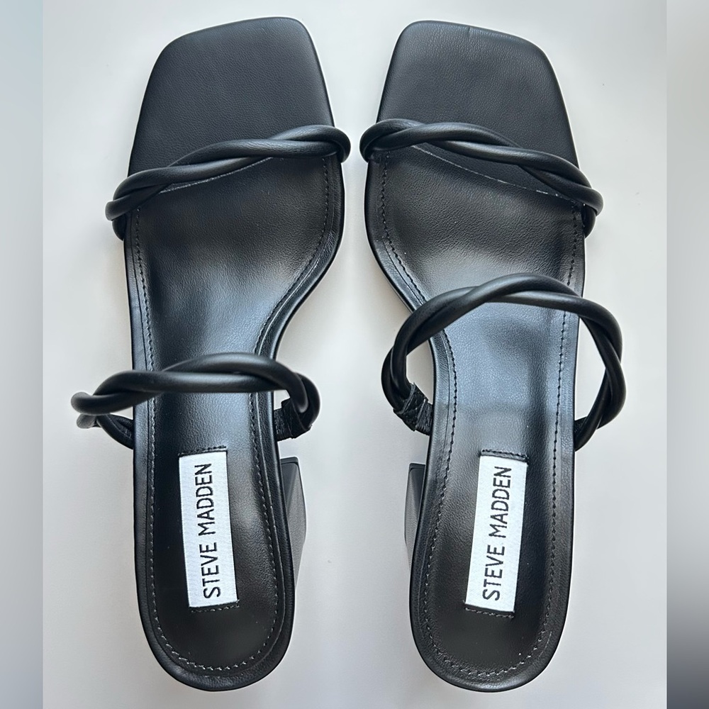 Steve Madden black heels